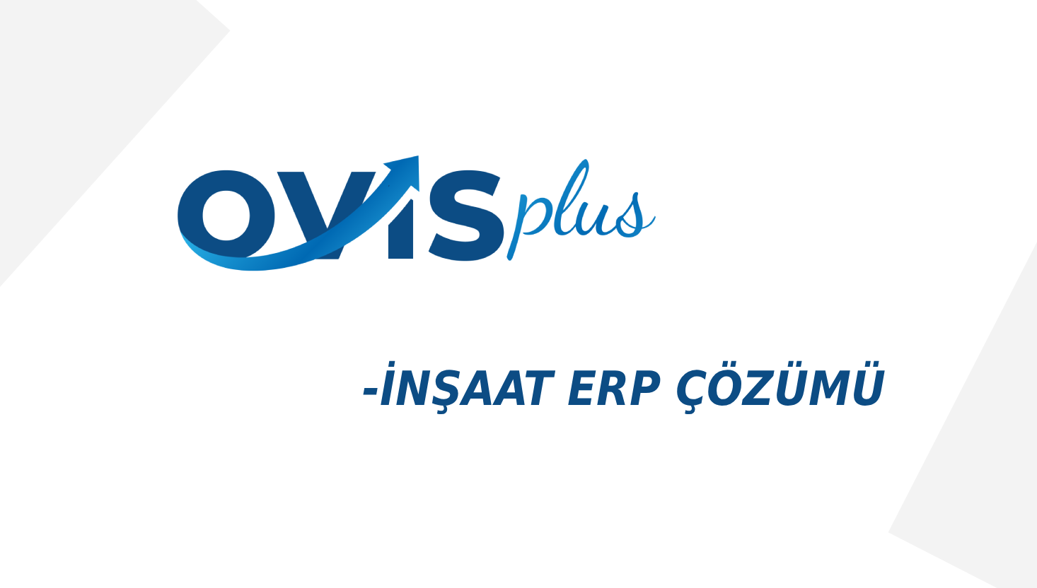 OvisPlus İnşaat ERP